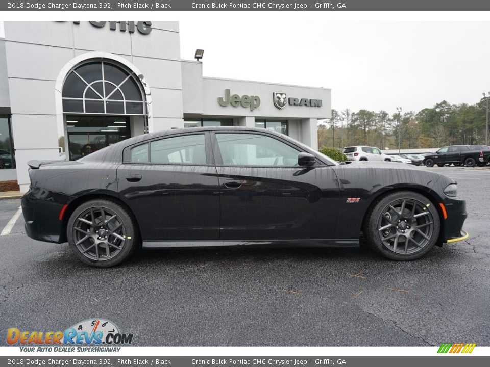 2018 Dodge Charger Daytona 392 Pitch Black / Black Photo #8