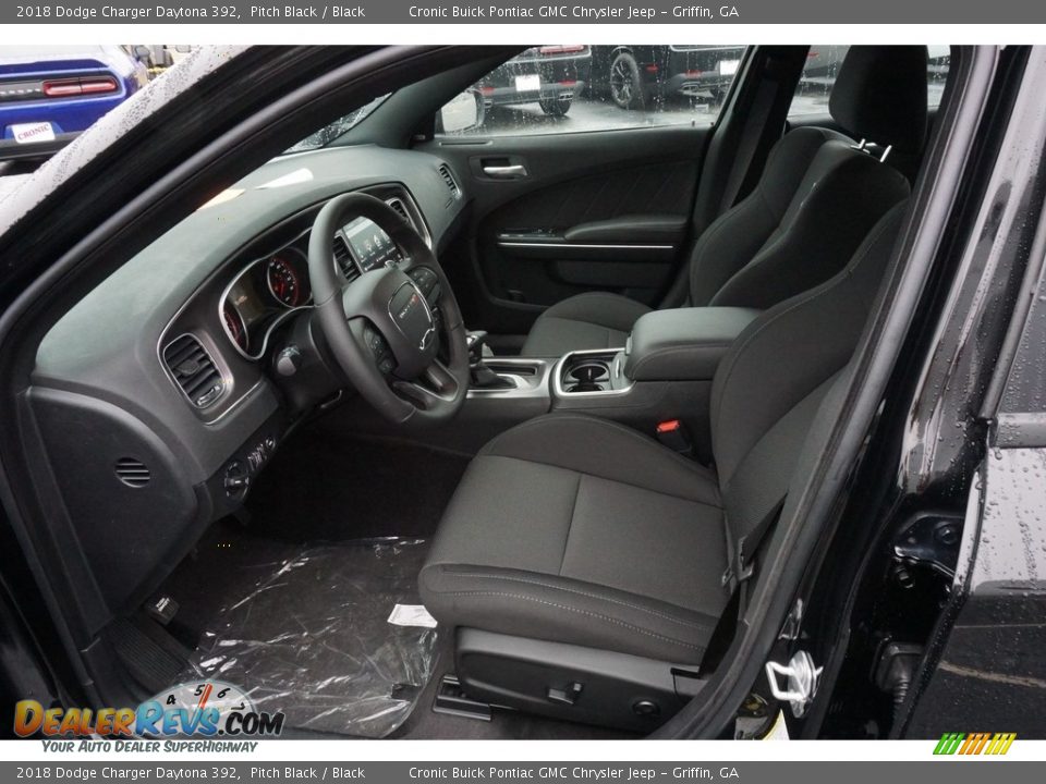 2018 Dodge Charger Daytona 392 Pitch Black / Black Photo #9