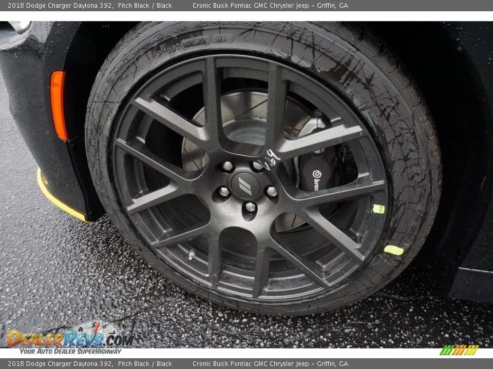 2018 Dodge Charger Daytona 392 Pitch Black / Black Photo #11