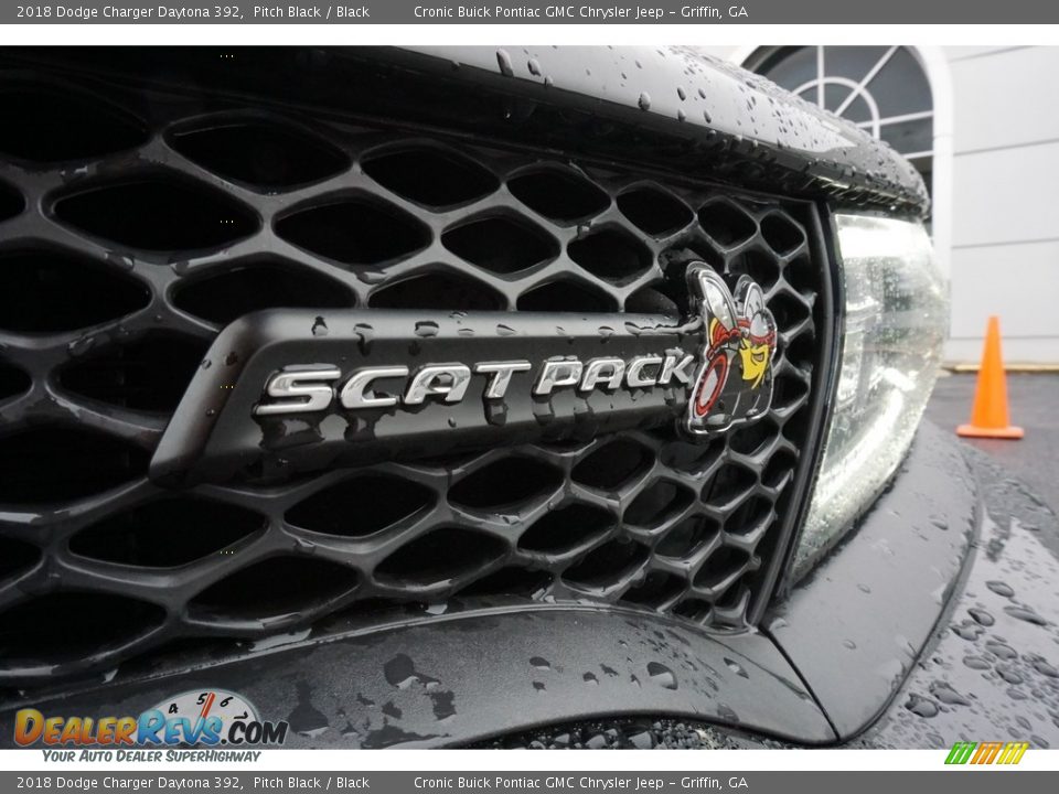 2018 Dodge Charger Daytona 392 Pitch Black / Black Photo #12