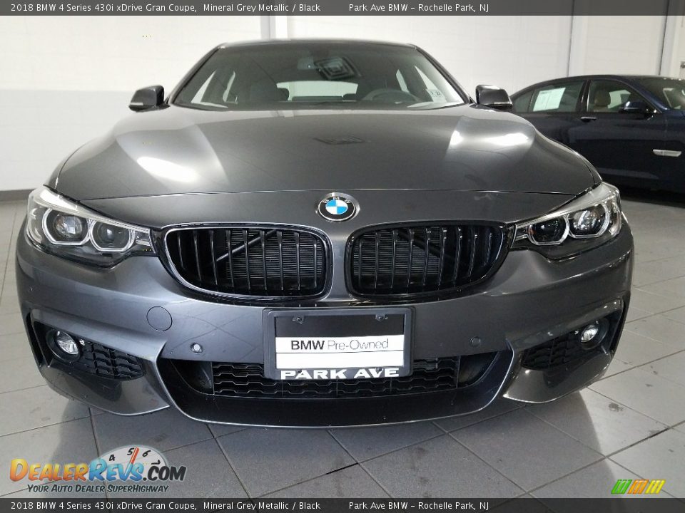 2018 BMW 4 Series 430i xDrive Gran Coupe Mineral Grey Metallic / Black Photo #2