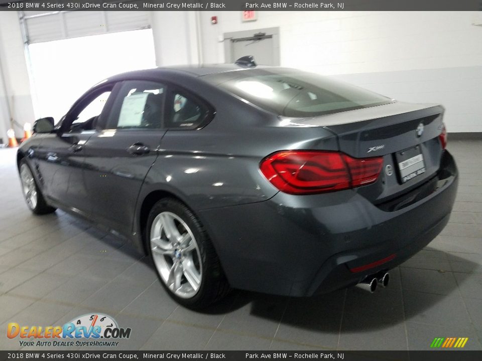 2018 BMW 4 Series 430i xDrive Gran Coupe Mineral Grey Metallic / Black Photo #5