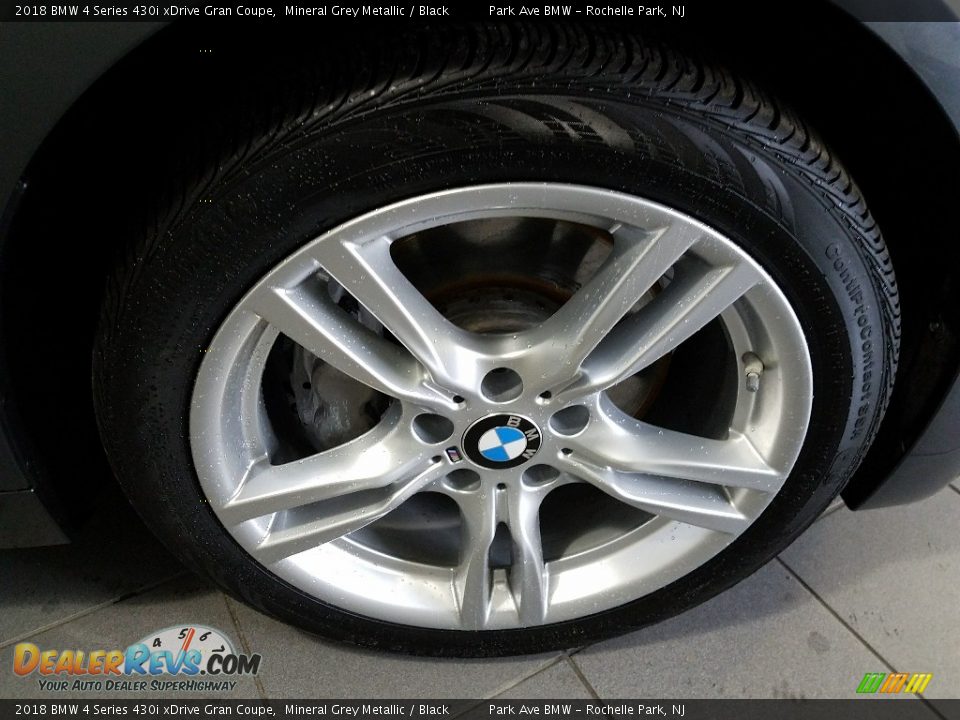 2018 BMW 4 Series 430i xDrive Gran Coupe Mineral Grey Metallic / Black Photo #10