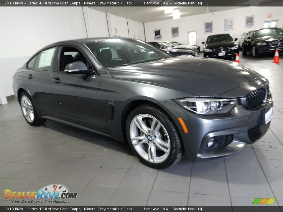 2018 BMW 4 Series 430i xDrive Gran Coupe Mineral Grey Metallic / Black Photo #11