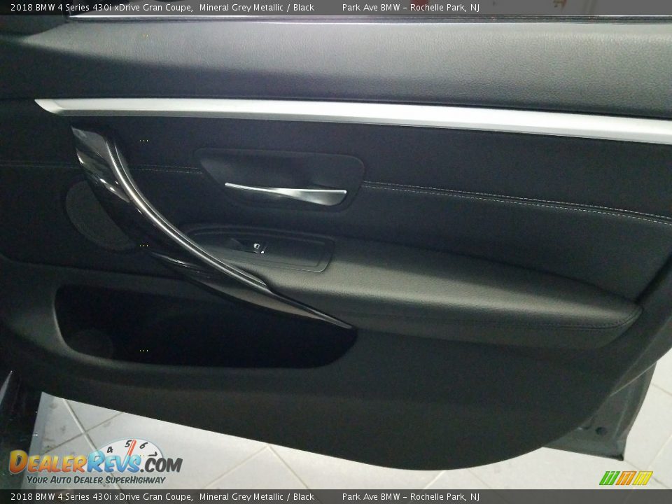 2018 BMW 4 Series 430i xDrive Gran Coupe Mineral Grey Metallic / Black Photo #12