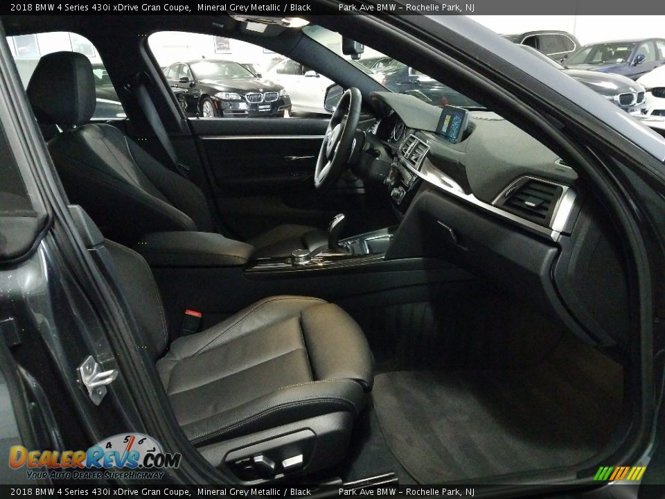 2018 BMW 4 Series 430i xDrive Gran Coupe Mineral Grey Metallic / Black Photo #14