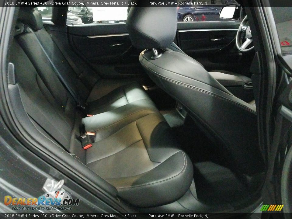 2018 BMW 4 Series 430i xDrive Gran Coupe Mineral Grey Metallic / Black Photo #16