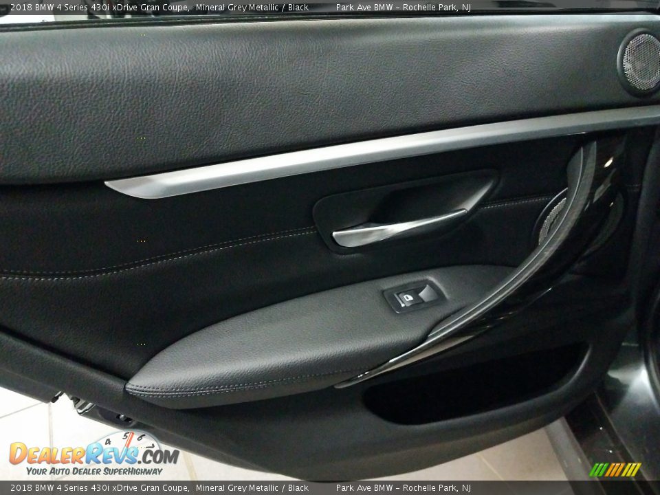 2018 BMW 4 Series 430i xDrive Gran Coupe Mineral Grey Metallic / Black Photo #18