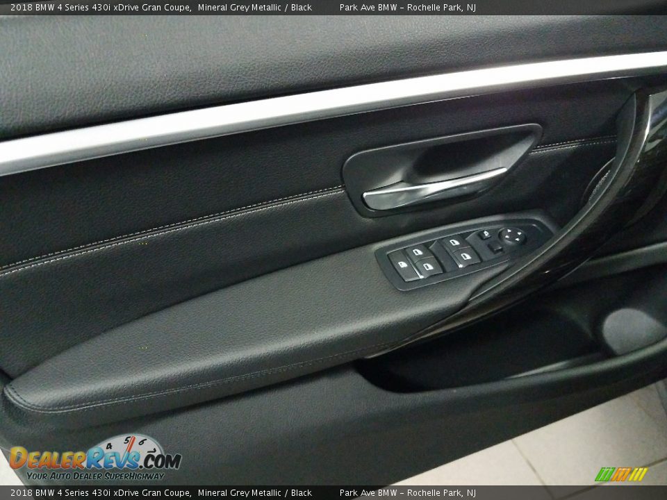 2018 BMW 4 Series 430i xDrive Gran Coupe Mineral Grey Metallic / Black Photo #22