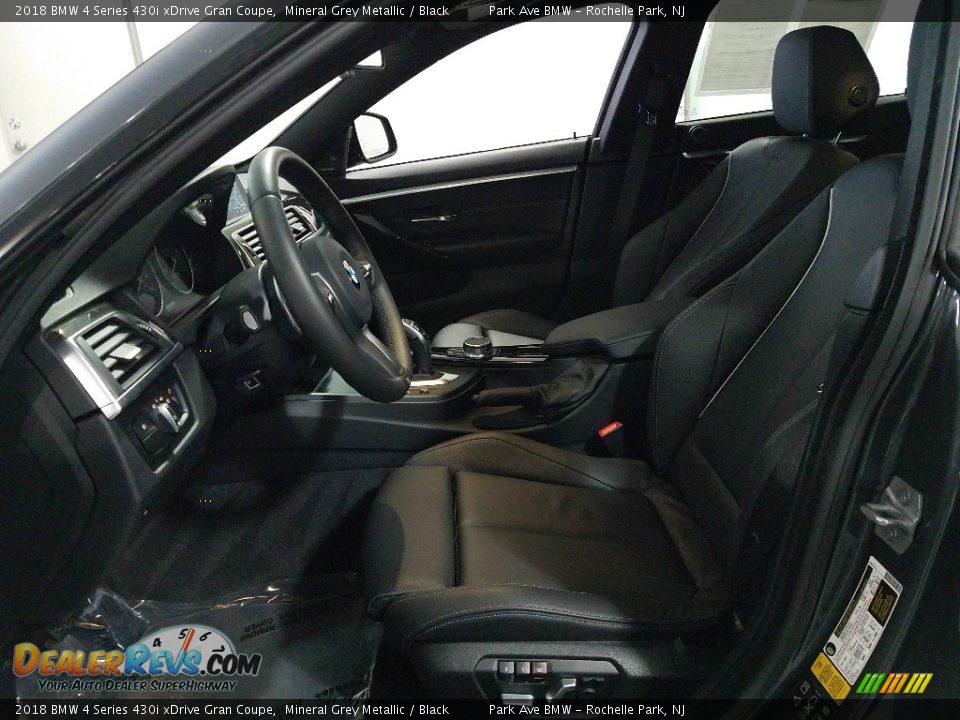 2018 BMW 4 Series 430i xDrive Gran Coupe Mineral Grey Metallic / Black Photo #23