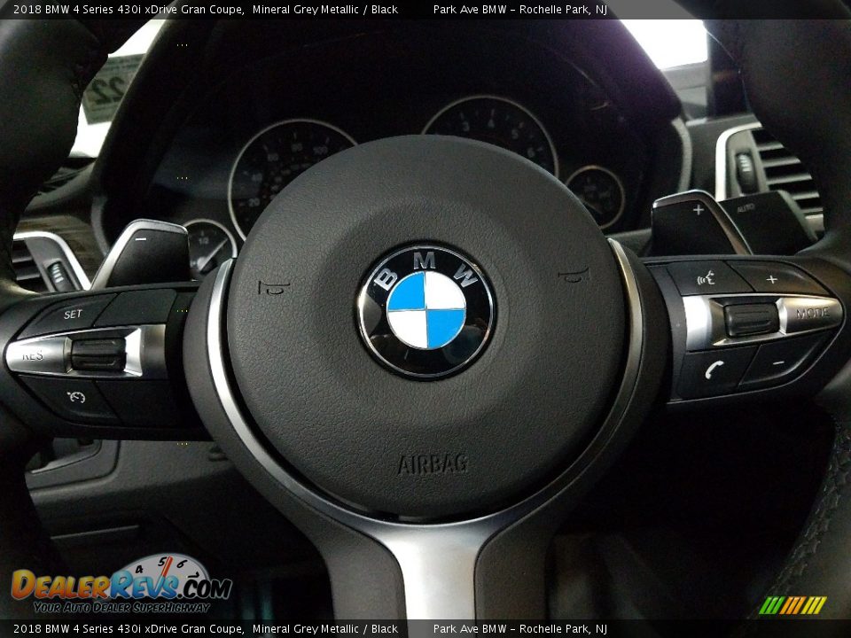 2018 BMW 4 Series 430i xDrive Gran Coupe Mineral Grey Metallic / Black Photo #27