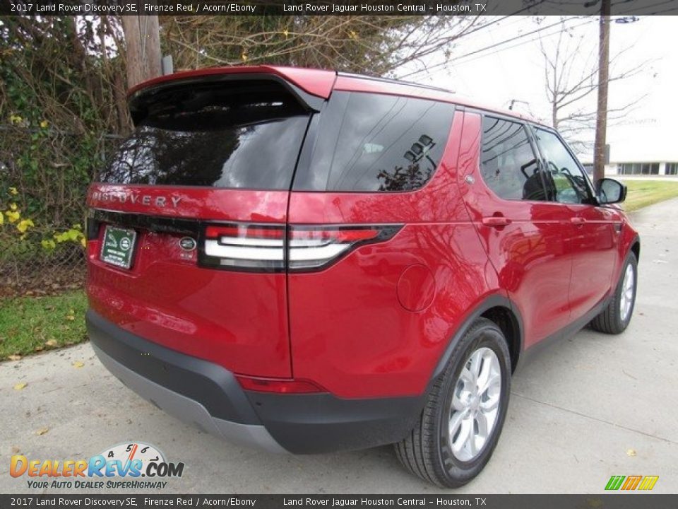 2017 Land Rover Discovery SE Firenze Red / Acorn/Ebony Photo #7