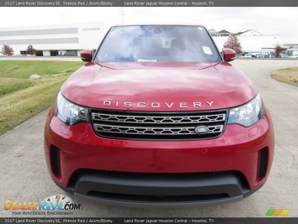 2017 Land Rover Discovery SE Firenze Red / Acorn/Ebony Photo #9