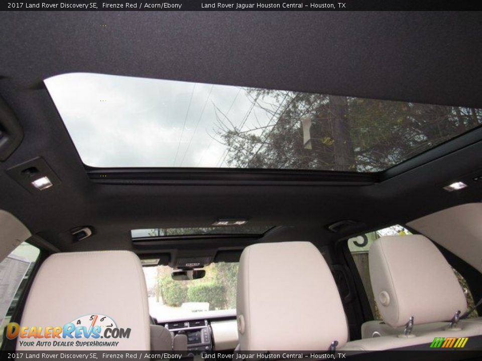 2017 Land Rover Discovery SE Firenze Red / Acorn/Ebony Photo #17