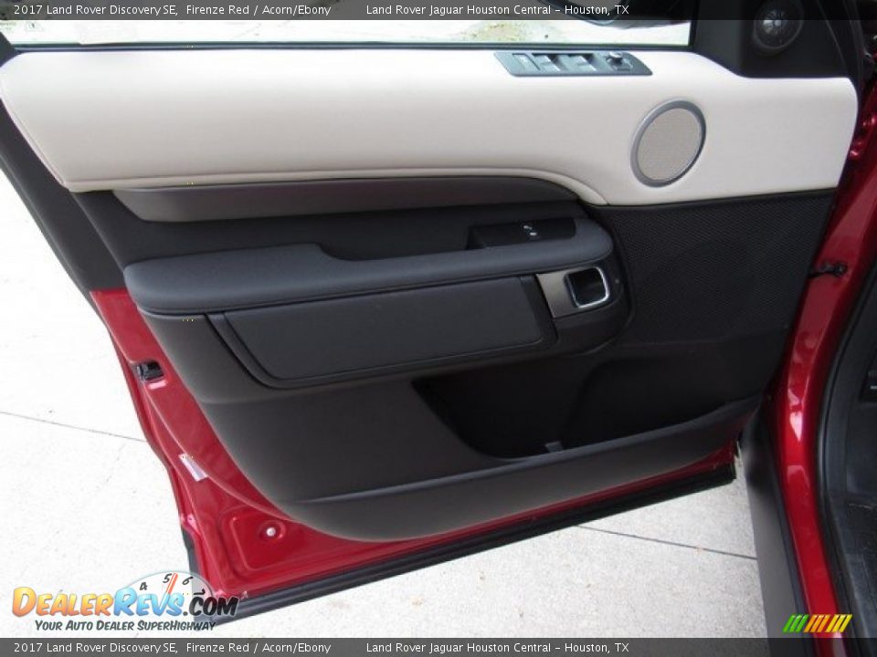 2017 Land Rover Discovery SE Firenze Red / Acorn/Ebony Photo #18