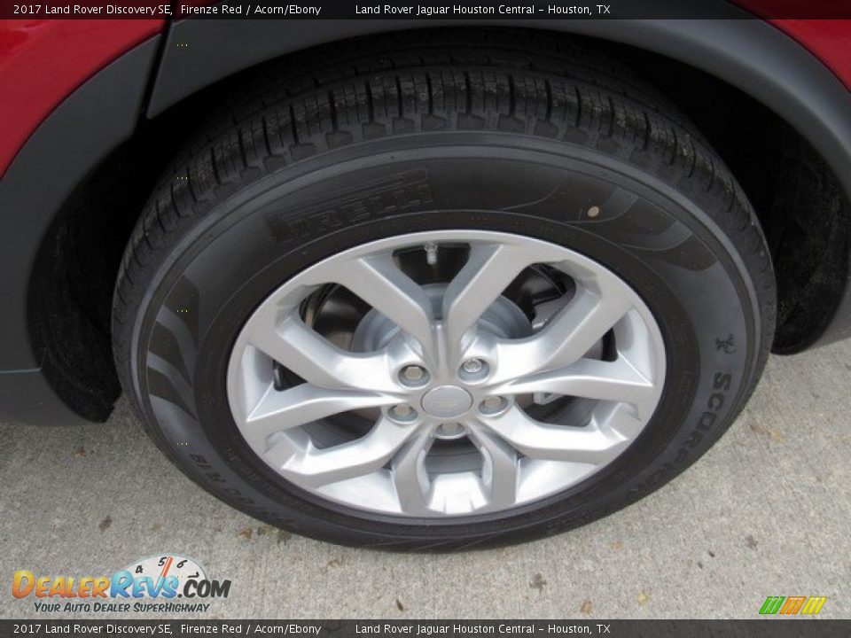 2017 Land Rover Discovery SE Firenze Red / Acorn/Ebony Photo #24