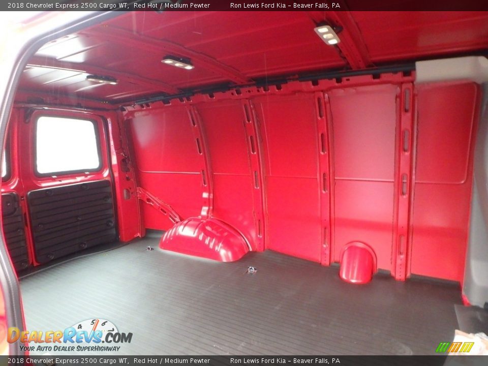 2018 Chevrolet Express 2500 Cargo WT Red Hot / Medium Pewter Photo #2