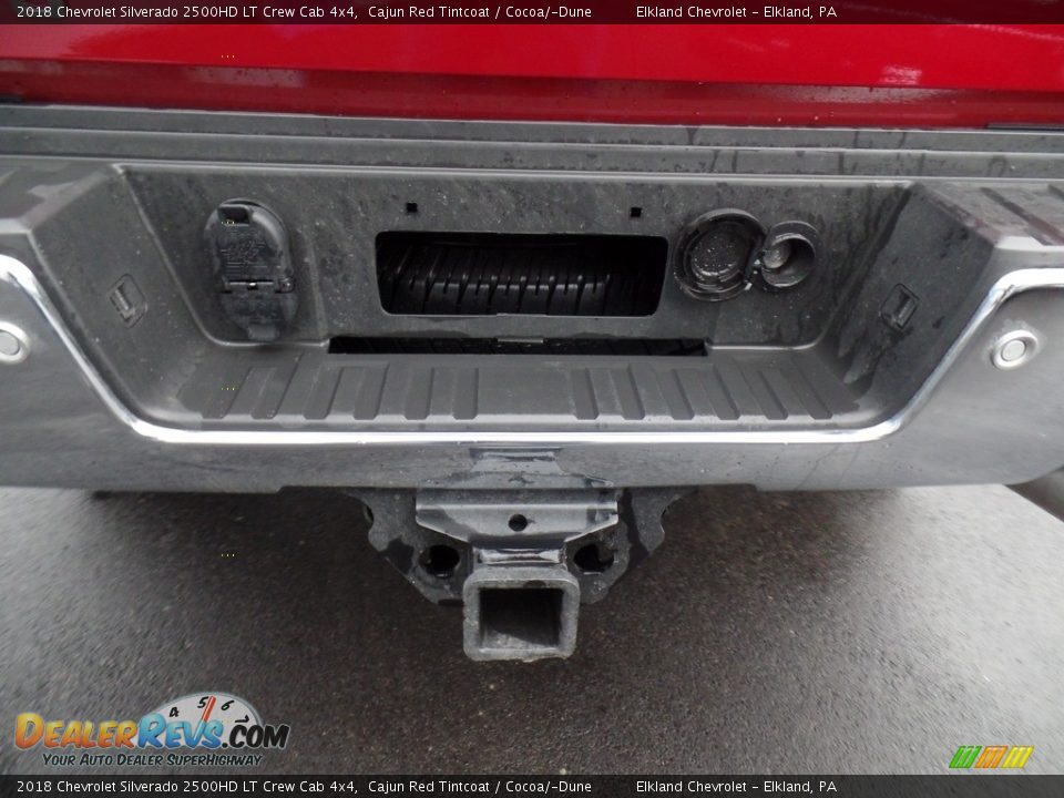 2018 Chevrolet Silverado 2500HD LT Crew Cab 4x4 Cajun Red Tintcoat / Cocoa/­Dune Photo #10