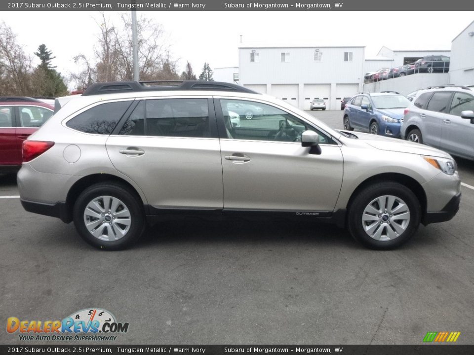 2017 Subaru Outback 2.5i Premium Tungsten Metallic / Warm Ivory Photo #3