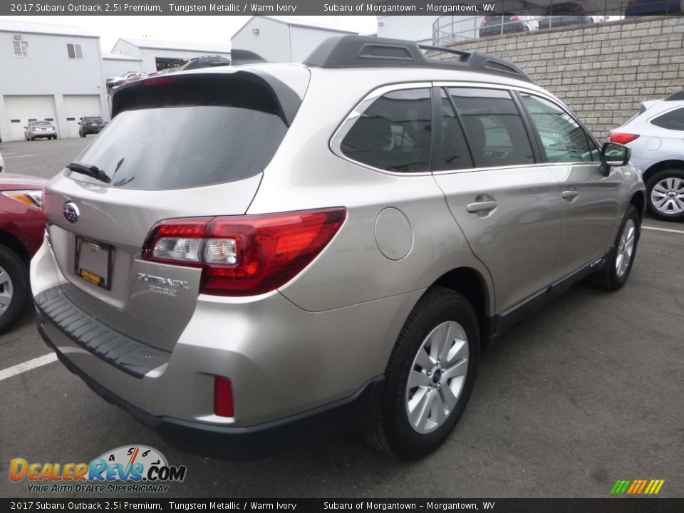 2017 Subaru Outback 2.5i Premium Tungsten Metallic / Warm Ivory Photo #4