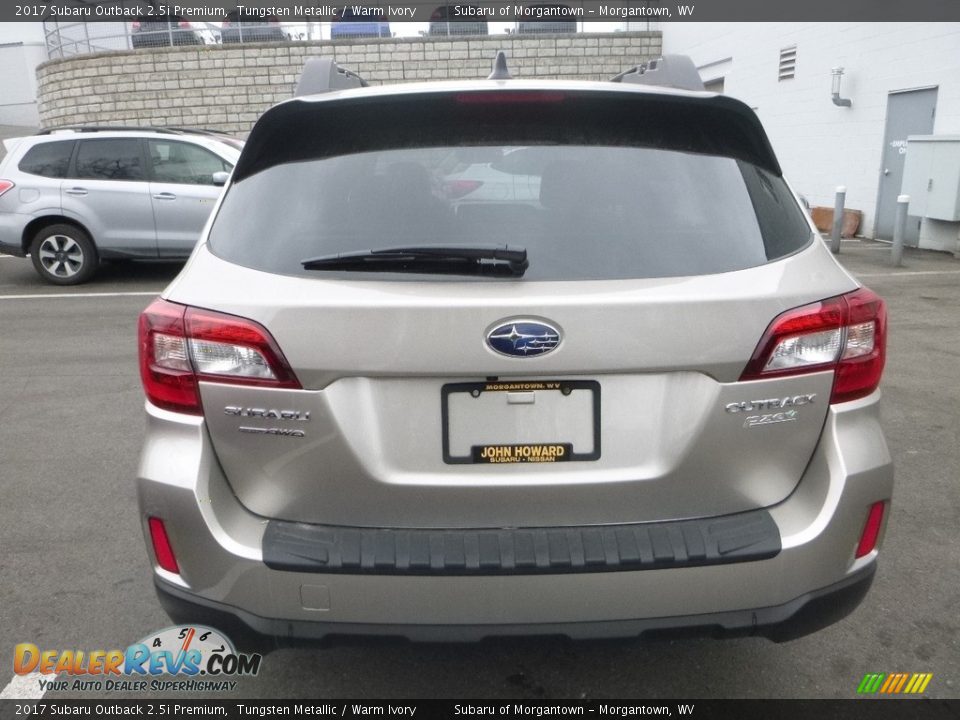 2017 Subaru Outback 2.5i Premium Tungsten Metallic / Warm Ivory Photo #5