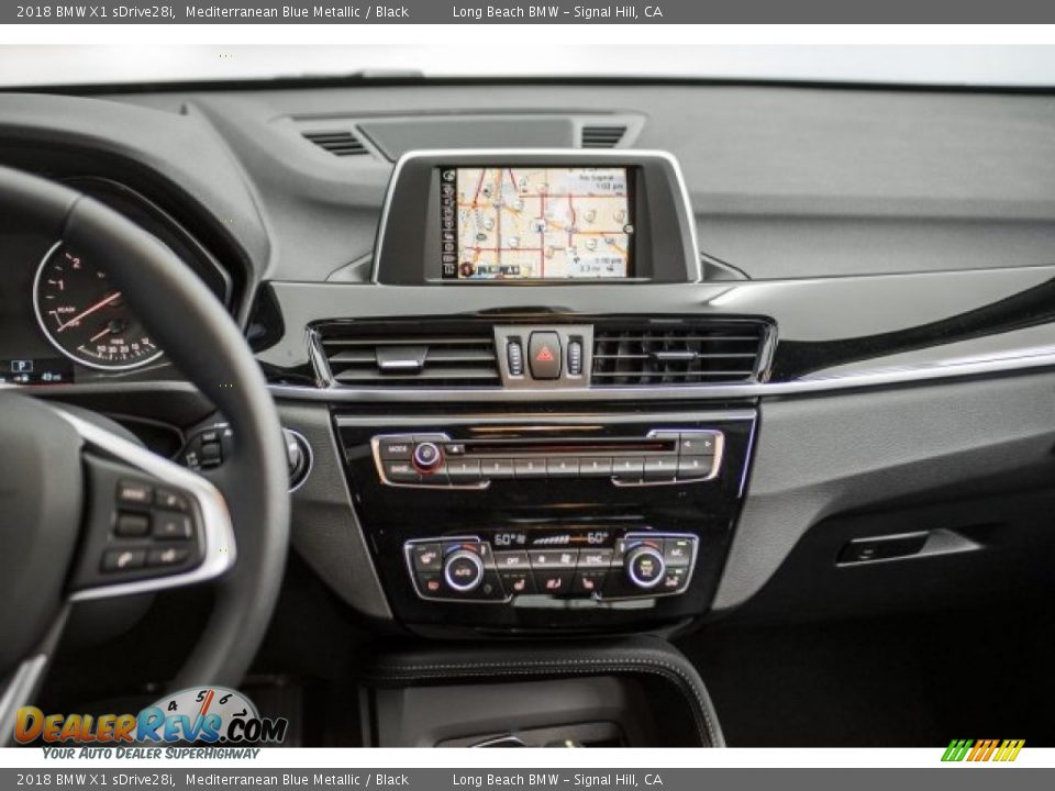 2018 BMW X1 sDrive28i Mediterranean Blue Metallic / Black Photo #5