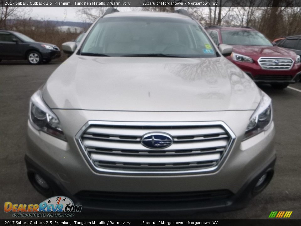 2017 Subaru Outback 2.5i Premium Tungsten Metallic / Warm Ivory Photo #9