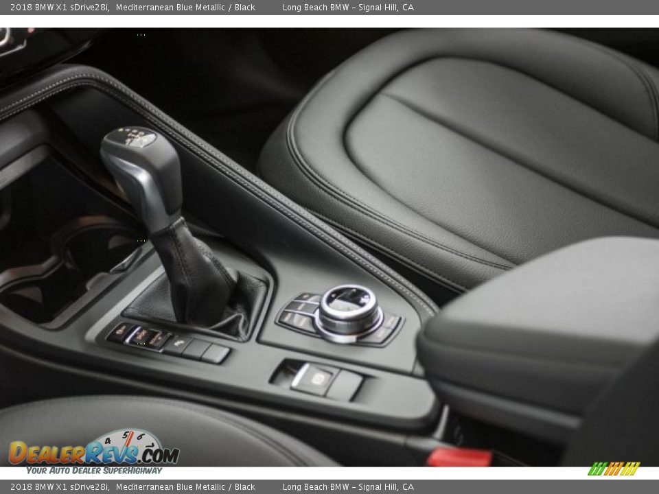 2018 BMW X1 sDrive28i Mediterranean Blue Metallic / Black Photo #7