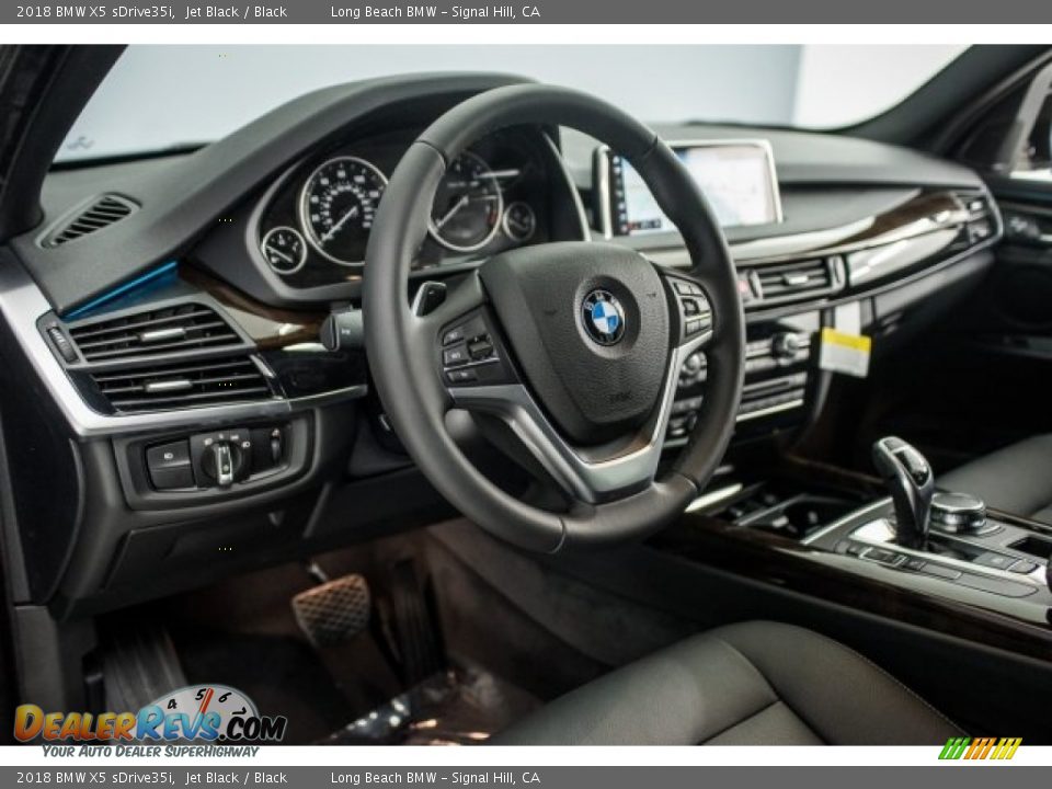 2018 BMW X5 sDrive35i Jet Black / Black Photo #5