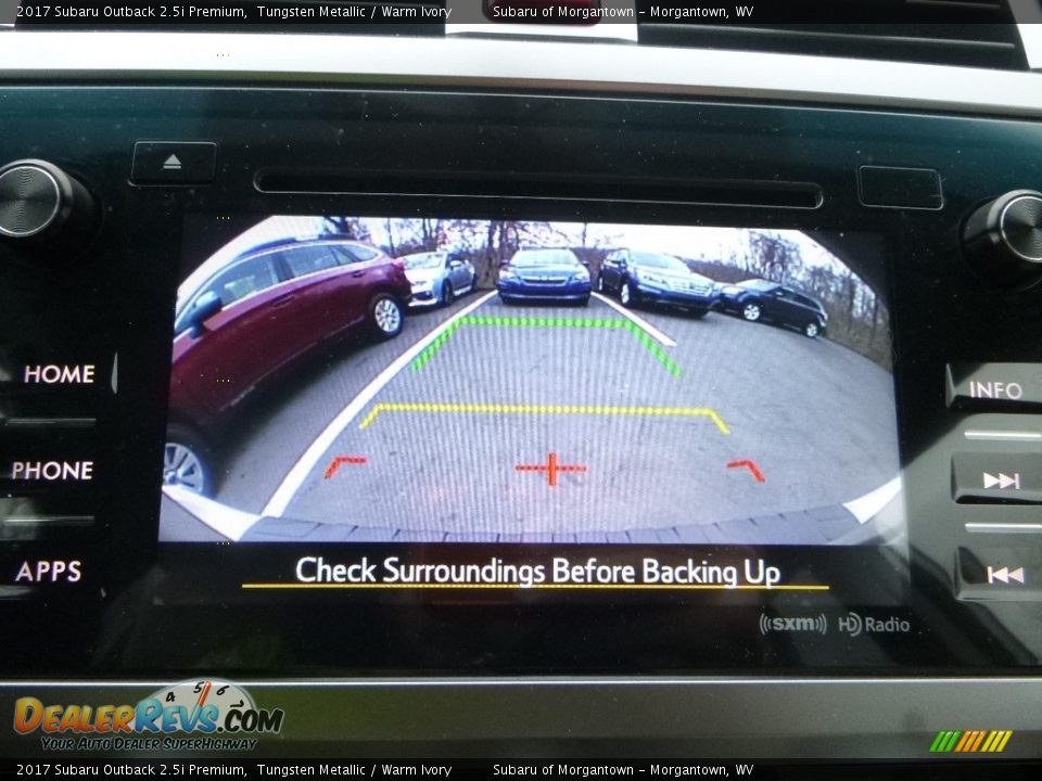 2017 Subaru Outback 2.5i Premium Tungsten Metallic / Warm Ivory Photo #20