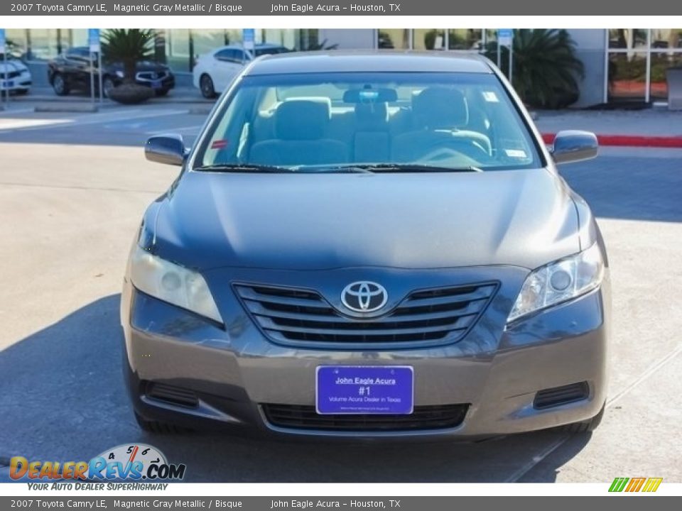 2007 Toyota Camry LE Magnetic Gray Metallic / Bisque Photo #2