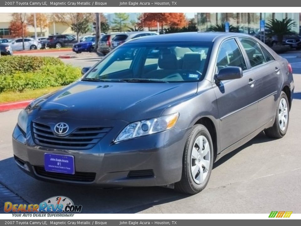 2007 Toyota Camry LE Magnetic Gray Metallic / Bisque Photo #3