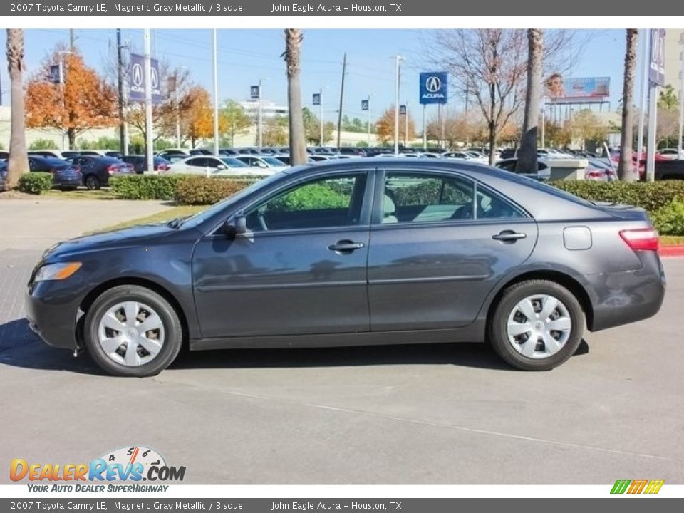 2007 Toyota Camry LE Magnetic Gray Metallic / Bisque Photo #4