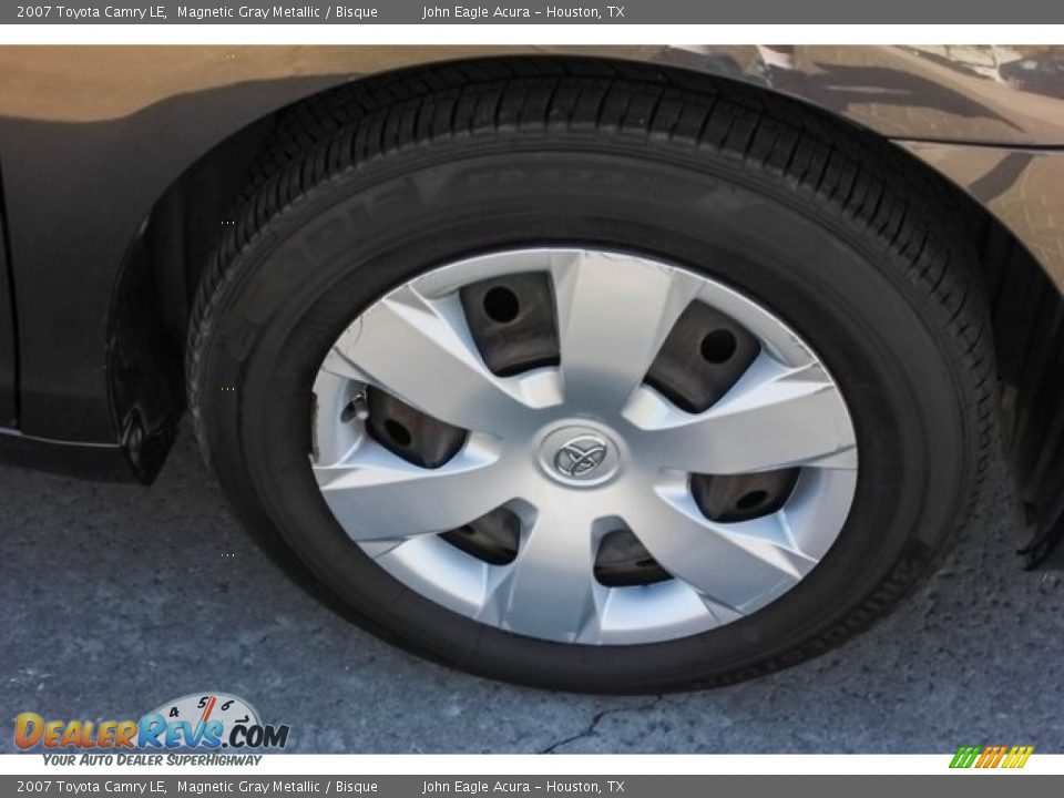 2007 Toyota Camry LE Magnetic Gray Metallic / Bisque Photo #7
