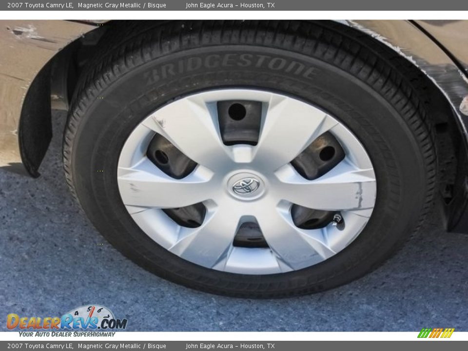 2007 Toyota Camry LE Magnetic Gray Metallic / Bisque Photo #8