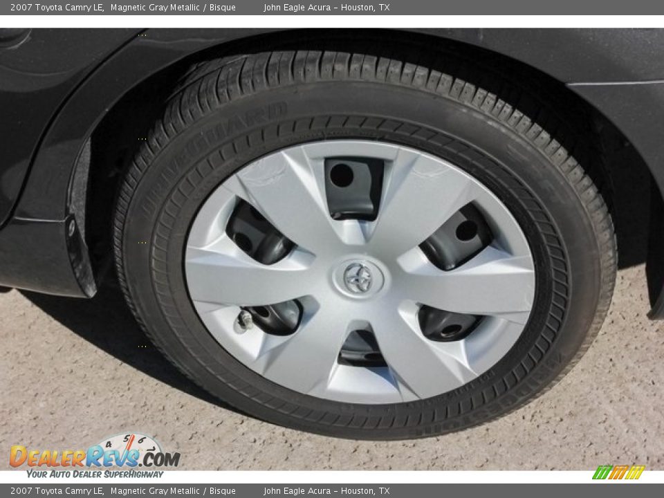 2007 Toyota Camry LE Magnetic Gray Metallic / Bisque Photo #9