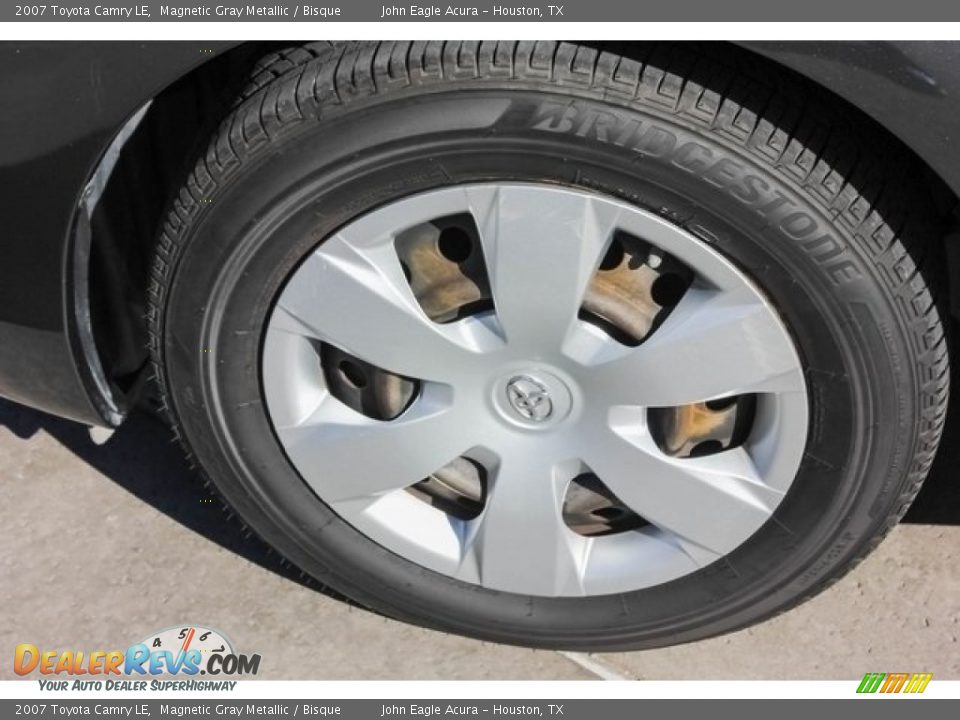2007 Toyota Camry LE Magnetic Gray Metallic / Bisque Photo #10