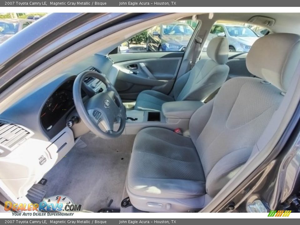 2007 Toyota Camry LE Magnetic Gray Metallic / Bisque Photo #14