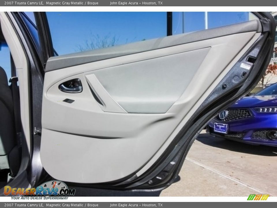 2007 Toyota Camry LE Magnetic Gray Metallic / Bisque Photo #18