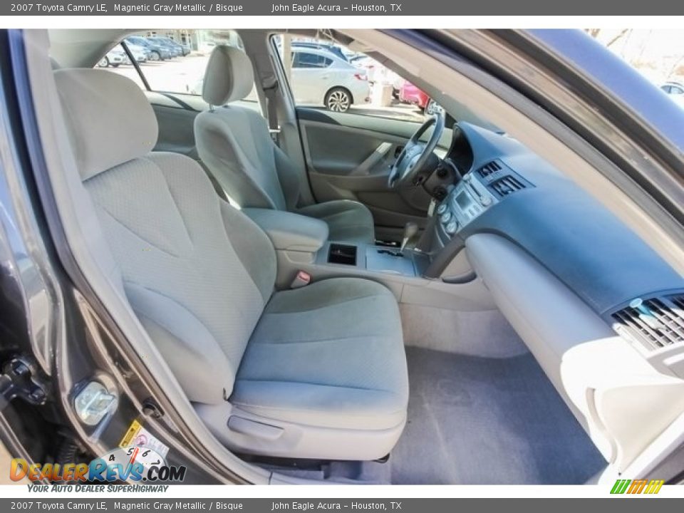 2007 Toyota Camry LE Magnetic Gray Metallic / Bisque Photo #21