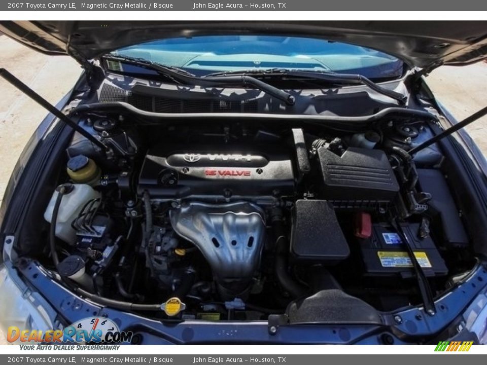 2007 Toyota Camry LE Magnetic Gray Metallic / Bisque Photo #22