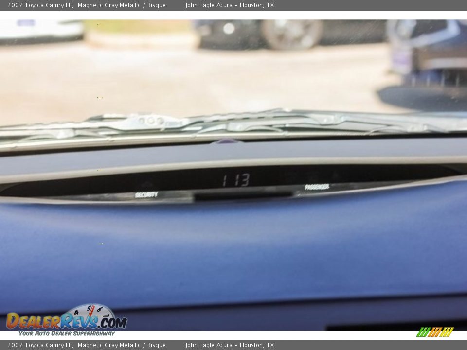 2007 Toyota Camry LE Magnetic Gray Metallic / Bisque Photo #26