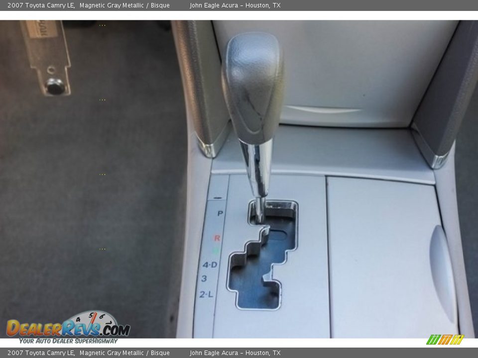 2007 Toyota Camry LE Magnetic Gray Metallic / Bisque Photo #28
