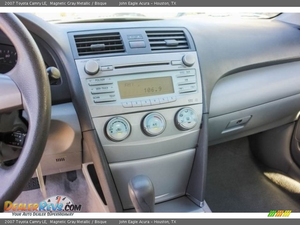 2007 Toyota Camry LE Magnetic Gray Metallic / Bisque Photo #30