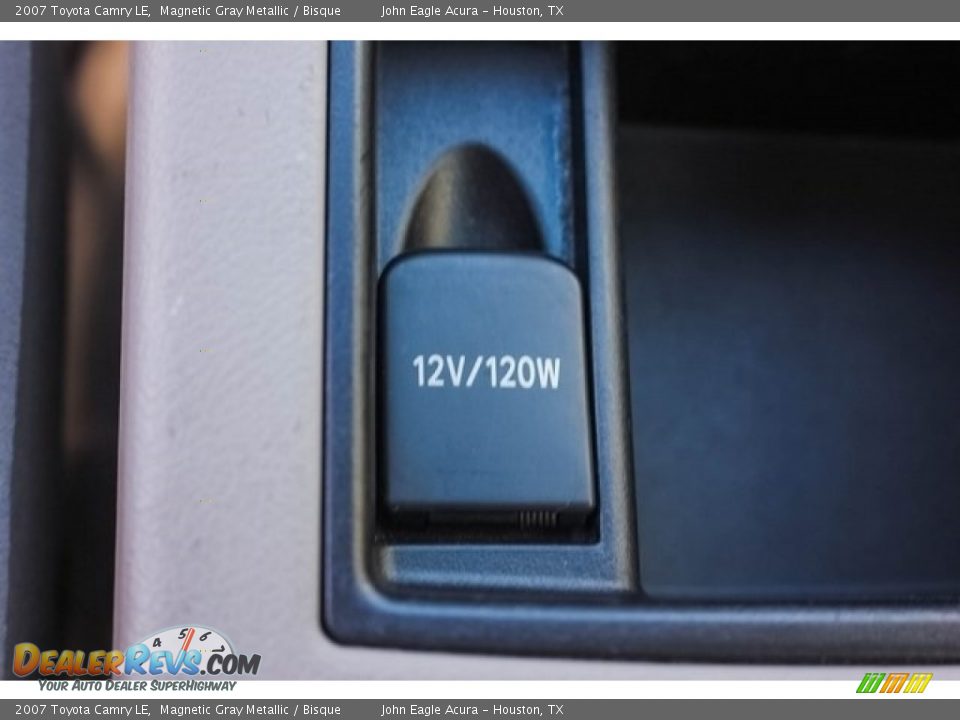 2007 Toyota Camry LE Magnetic Gray Metallic / Bisque Photo #31