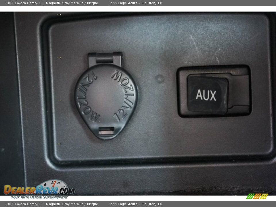 2007 Toyota Camry LE Magnetic Gray Metallic / Bisque Photo #32