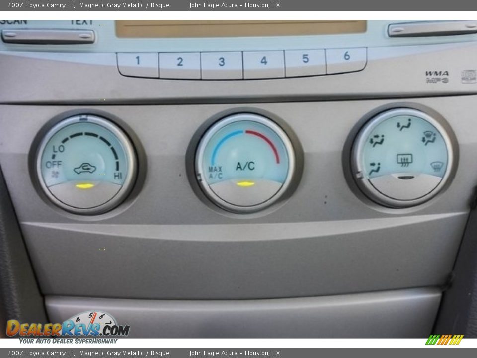 2007 Toyota Camry LE Magnetic Gray Metallic / Bisque Photo #34