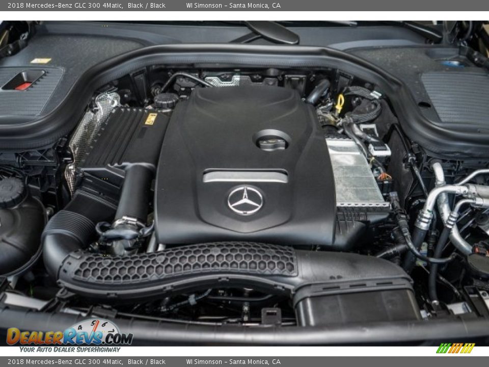 2018 Mercedes-Benz GLC 300 4Matic Black / Black Photo #8