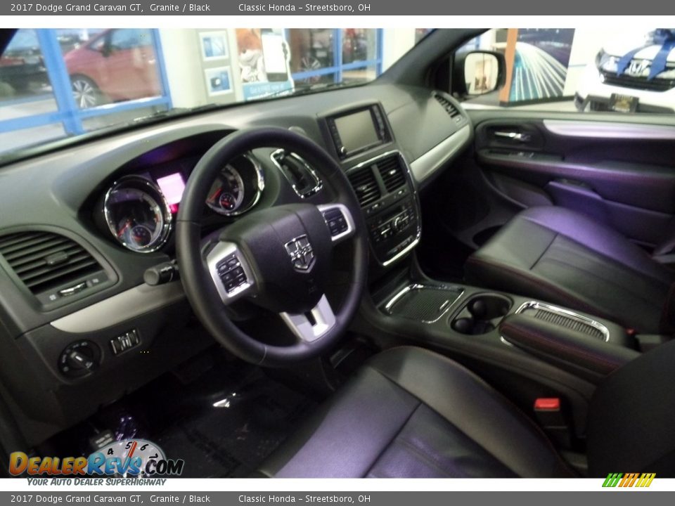 2017 Dodge Grand Caravan GT Granite / Black Photo #13