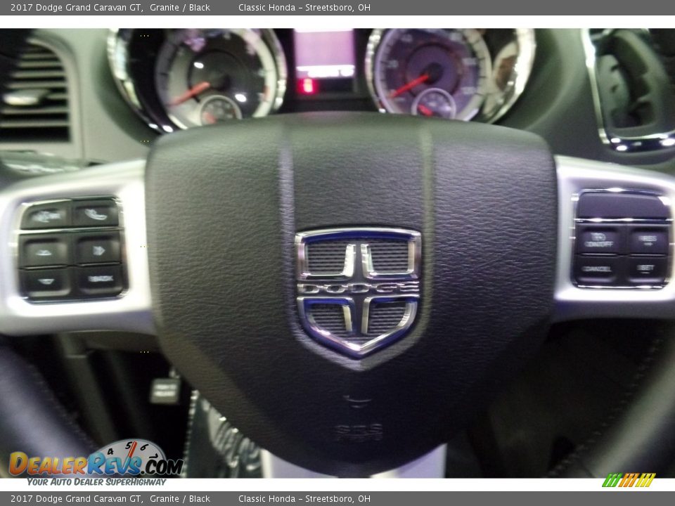 2017 Dodge Grand Caravan GT Granite / Black Photo #18